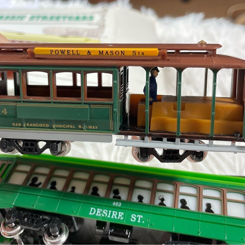 Classic Streetcars Model Train